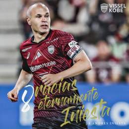 - イニエスタ選手退団のお知らせ -  アンドレス イニエスタ選手が7/1(土)Ｊ1第19節vs.札幌の試合を最後に退団することが決定いたしましたのでお知らせいたします。  We regret to announce the departure of @andresiniesta8 from our club.    #visselkobe #ヴィッセル神戸