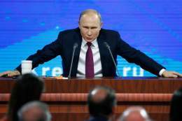 Владимир Путин всегда был авторитарной силовой машиной, делающей Россию такой, какой он хотел ее видеть, с поддержкой россиян или без нее. Но теперь он безумный властный деспот, поставивший Россию на карту мира как террористическое государство.  #Sto
