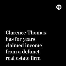 Over the last two decades, Supreme Court Justice Clarence Thomas has reported on required financial disclosure forms that his family received rental income totaling hundreds of thousands of dollars from a firm called Ginger, Ltd., Partnership.  But t
