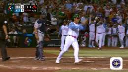 Alexis Wilson puts Team Mexico back on top! #WorldBaseballClassic  (MLB x @EstrellaJalisco)