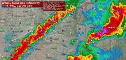 Servere T'Storm Warning for Southern Dallas County, TX until 7:30pm CDT.  Half dollar sized hail &amp; 60mph wind gusts are expected.  #dfwwx #txwx #weather