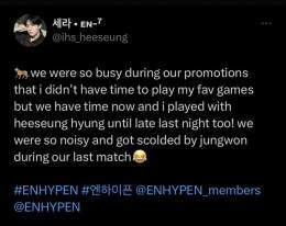 I always wonder how did jungwon scold ni-ki and heeseung