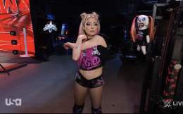Bray Wyatt continues to haunt Alexa Bliss.  #WWERAW