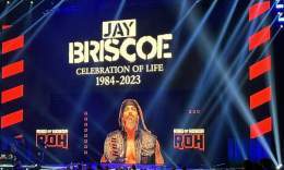 The ROH/Jay Briscoe tribute show is about to begin.  #AEW