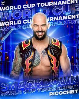 WHAT AN UNBELIEVABLE MATCH  @KingRicochet is the winner of the #SmackDownWorldCup!!!  #SmackDown