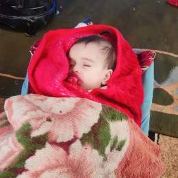 Just hours before the #earthquake, her parents agreed to name her Maryam. But everything changed suddenly when her mother sacrificed her own life to save her and her two sisters, who unfortunately perished. Now, the baby girl is named Zanbaq after he